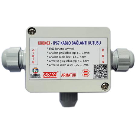 KRBK03 - IP67 BAĞLANTI KUTUSU