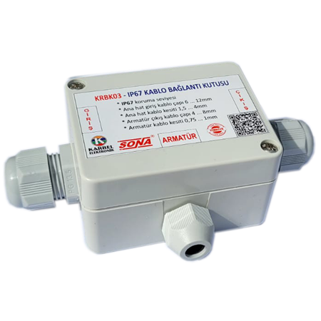 KRBK03 - IP67 BAĞLANTI KUTUSU