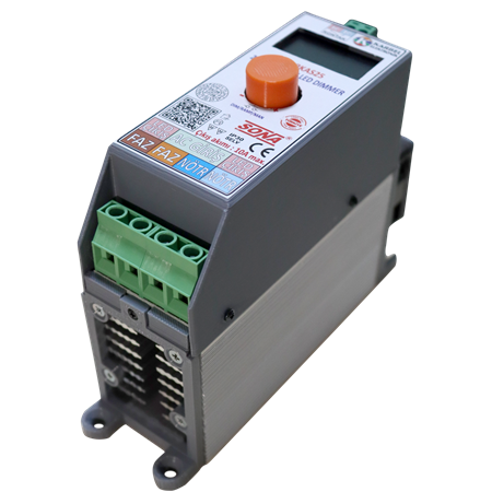KRBKAS25-220VAC OLED RAMPALI DİMMER