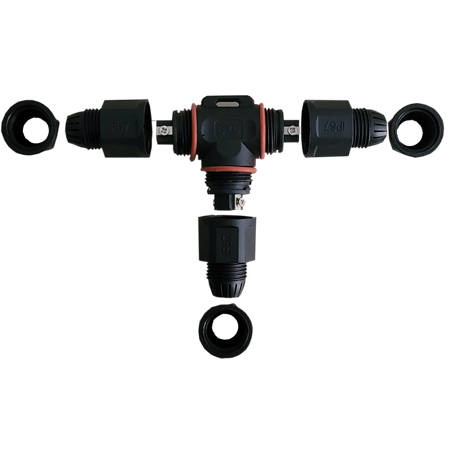 KRBT - IP67 T BAĞLANTI KONNEKTÖRÜ